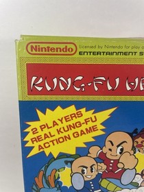 Kung Fu Heroes - Nintendo NES 1988 (CIB) Complete in Box W Manual 