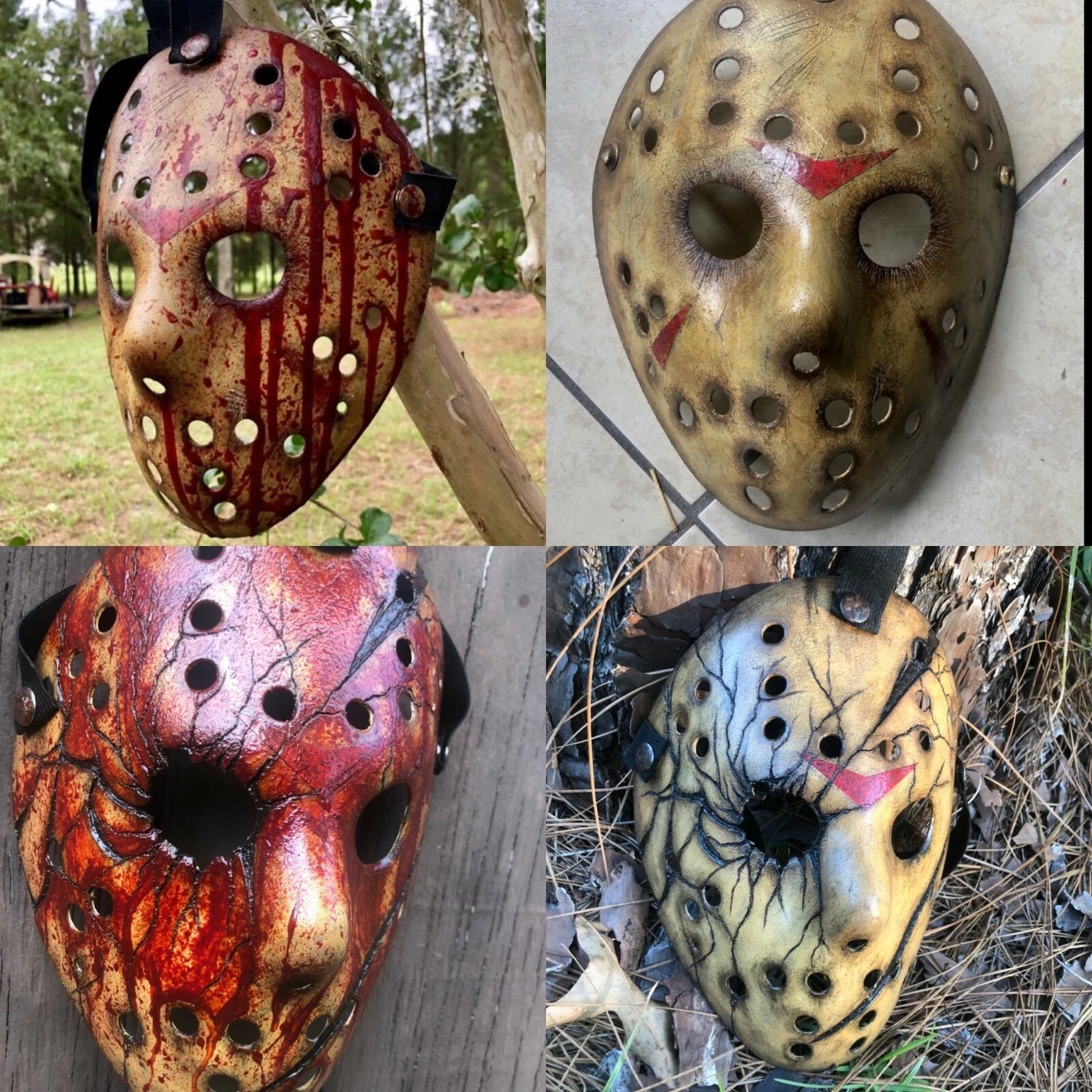Jason Voorhees Freddy VS Jason custom hand painted mask