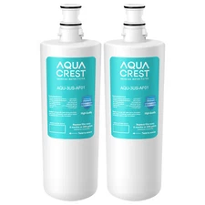 AQUA CREST Replacement for Filtrete 3US-AF01 Under Sink Water Filter, 2 Packs