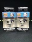 Funko Pocket Pop Demon Slayer - Muscle Mouse - Tengen Uzui  Keychain Set Of 2