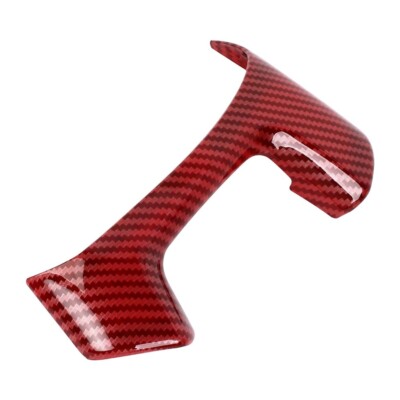Voodonala Red Carbon Fiber Steering Wheel Panel Trim Cover