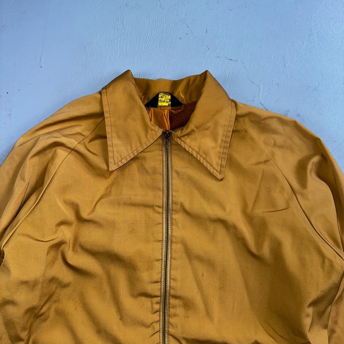 Vintage 60s Nortex Sportswear Chore Jacket Mustard Size S Life