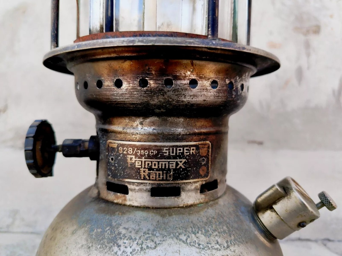 VINTAGE BRASS ORIGINAL 828/350 CP SUPER PETROMAX RAPID VINTAGE BRASS ORIGINAL 828/350 CP SUPER PETROMAX RAPID