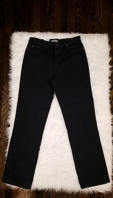 Womens 12 Long Lee Relaxed Fit Straight Leg Jeans Flexible Comfort