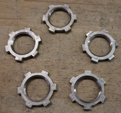 Calbrite S60700LN00 3/4  Stainless Steel Locknut 316SS Lot of 5