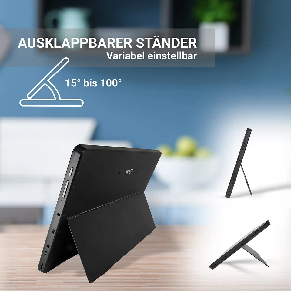 Xoro MegaPAD 1333 Android 10 Tablet-PC 13" Zoll 1.6GHz 4GB/32GB WLAN Bluetooth - Bild 4 von 4