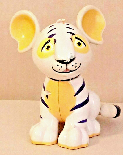 Neopets 2002 Kougra White Light & Sound Thinkaway Toys * interactive Working