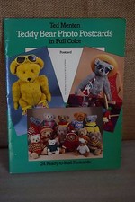 24 Vintage 1985 Full Cover Postcards Ted Menten TEDDY BEAR PHOTO POSTCARDS