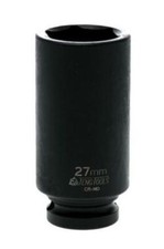 Image of Teng Tools 920627N - 1/2" Drive 6pt Deep Impact Hexagon Socket (DIN) - 27mm