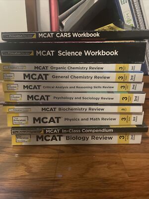 Princeton Review MCAT Subject Review Complete Box Set (2nd and 3rd Edition)