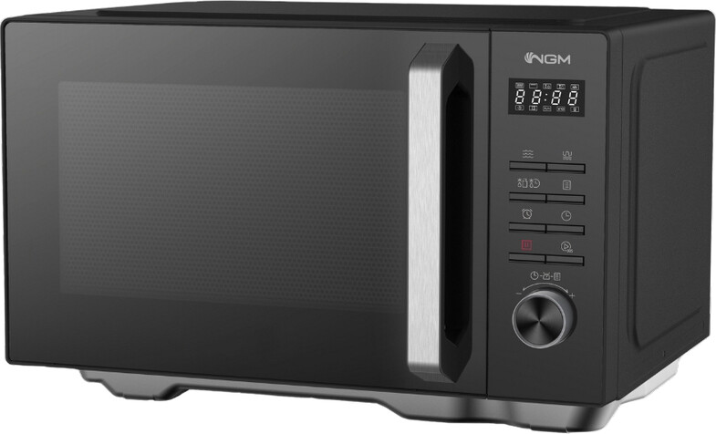Ngm Microonde Combinato 900W 25 Litri con Grill 1000W e Timer Nero FM25GKD