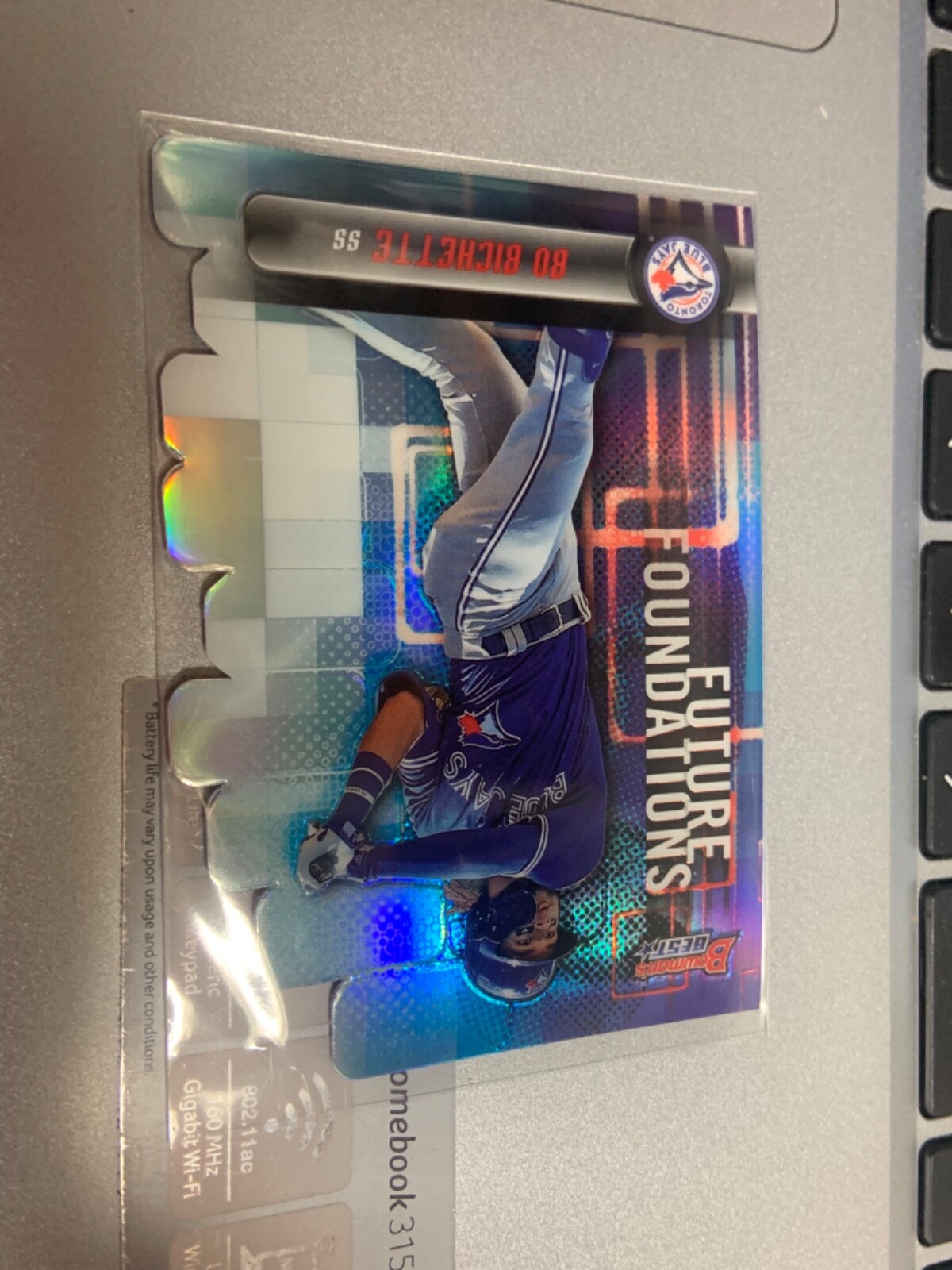 2019 Bowman’s Best Bo Bichette FF-BB Future Foundations