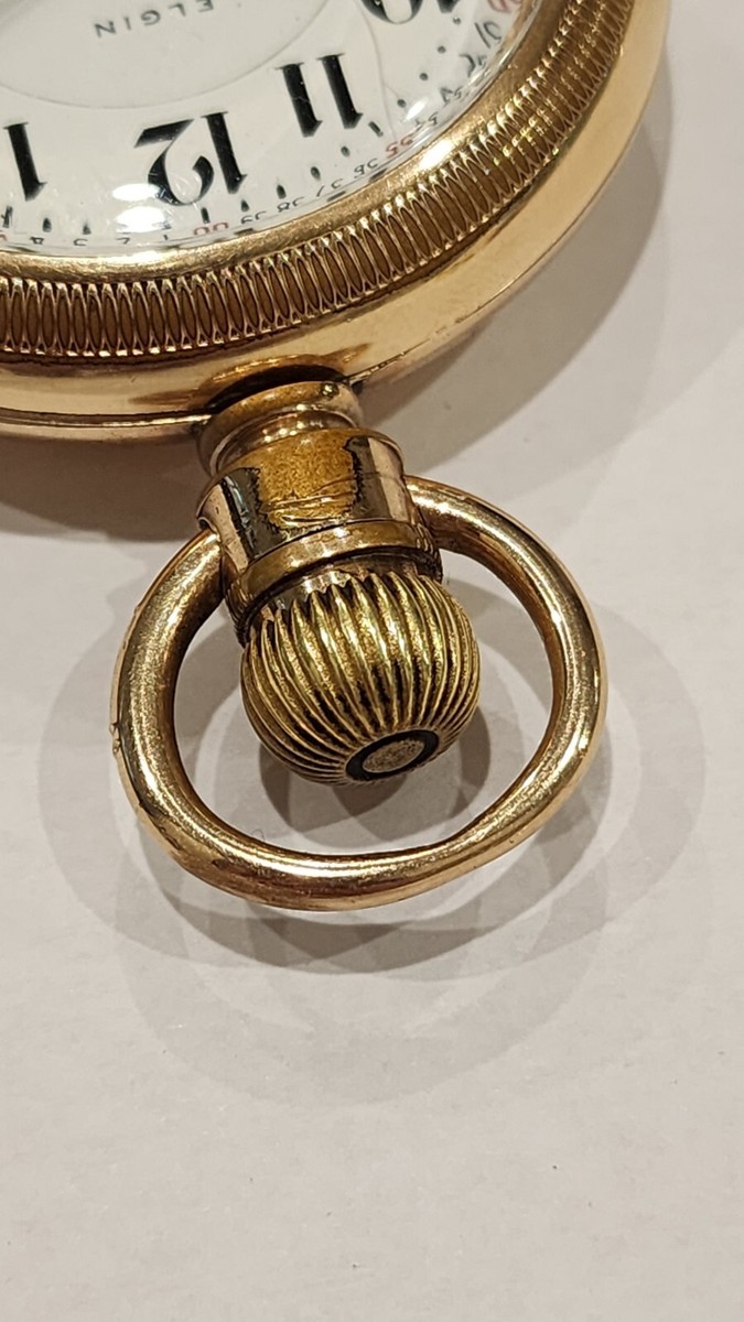 Elgin Pocket Watch 19 Jewels USA 14866146 COMMANDER 25TH YEARS