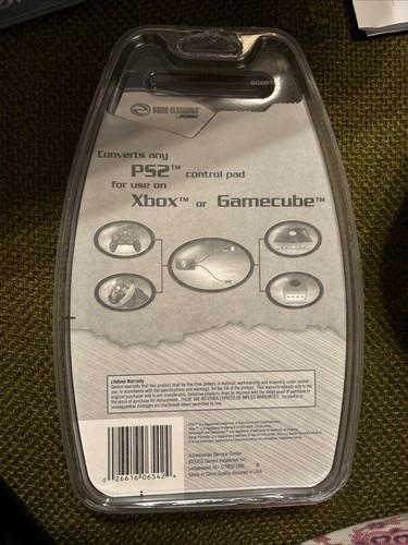 NEW Universal Controller Adapter Converts PS2 Controllers To Xbox/GameCube - Picture 2 of 2
