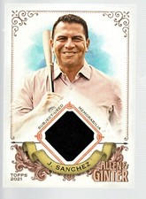 2021 Topps Allen and Ginter Relics #AGA-JSA Jesse Sanchez