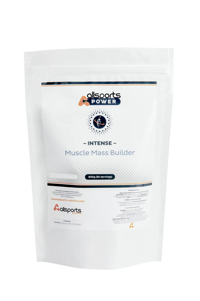 ALLSPORTS NUTRITION ALLSPORTS:POWER Intense Muscle Mass Builder 900g