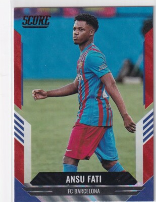 Panini FIFA Score 2021-22 Soccer Cards Nr 142 Ansu Fati Red Lava