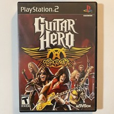 Guitar Hero Aerosmith (Sony PlayStation 2, 2008) PS2 Complete TESTED