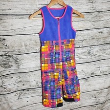 COLUMBIA SPORTSWEAR KIDS 3T SKI BIB OVERALLS MULTICOLOR ADJUSTABLE