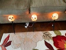 Celebrate Halloween Skeleton Lawn Stakes Set Of 3