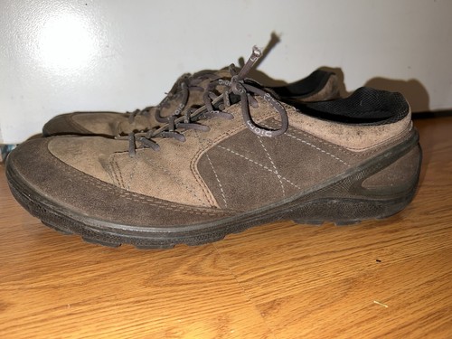 Ecco Biom Fjuel Trainer Mens 10/10.5 EU 44 Natural Brown Leather Lace Up  Sneaker | eBay