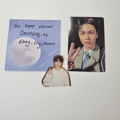 seventeen caratland 2023 memory book トレカ Seventeen 2023 Caratland memory book member photocard with sticker