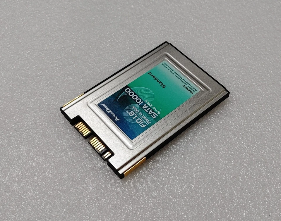 InnoDisk FiD 1.8 inch SATA 10000 MLC MicroSATA SSD 8GB / Shipping by eBay GSP - Image 4 of 4