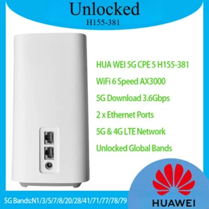 HUAWEI 5G CPE 5 H155-381 WiFi 6 AX3000 Mobiler drahtloser Routeur SIM-Kartenmodem