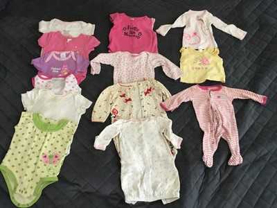 0 to 6 months baby girl clothes