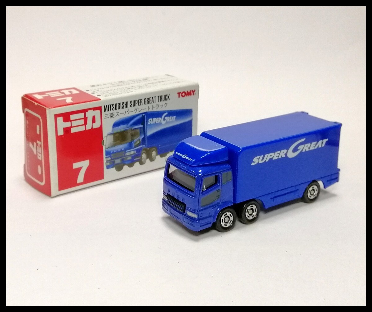 TOMICA 7 MITSUBISHI SUPER GREAT TRUCK 1/102 TOMY Transporter (A