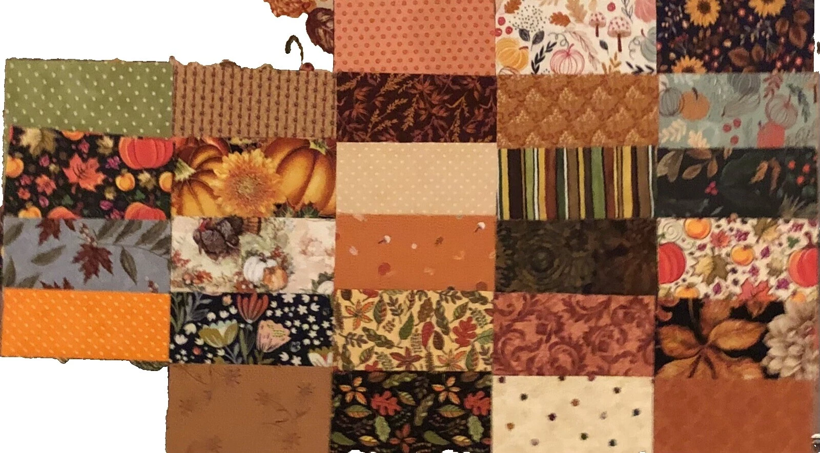 Moda Marrom Quadrados de Tecido