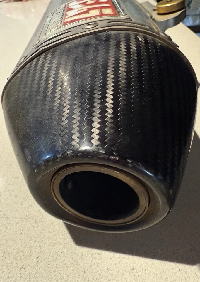 Yoshimura RS4 EXHUAST, (USADO EM BOM ESTADO!) YZ250F 2014-18,WR250F 2015-18,YSH02 JT5 - Imagem 3 de 4