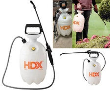 Lawn and Garden Mist Sprayer 2 Gallons, Pump Handle Adjustable Nozzle, HDPE Tank