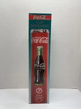 Coca Cola COKE Brand Cup Wall Mount Dispenser - 16" Tall in Original Box (SU61)