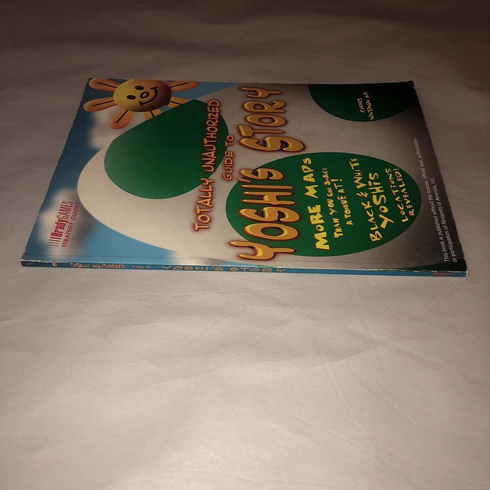Bradygames YOSHI’s STORY Nintendo 64 Strategy Guide Book N64 Walkthrough - Image 3 of 4