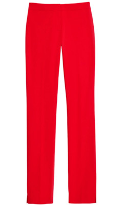 Etcetera Audrey Cherry Red Pants Sz 12 Wmns NWT$198 stretchy semi fitted