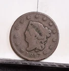 Photo of a 1817-P Large Cent from an eBay listing that sold on Jul 19, 2026
