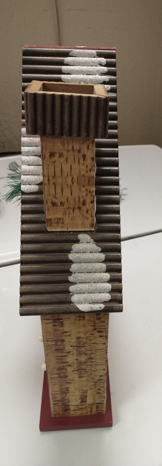 wooden-log-cabin-advent-calendar-ebay