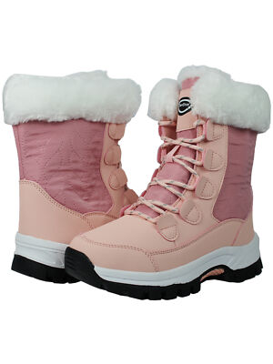 #ad Waterproof Warm Winter Snow Boots for Women Fur Full Lined NonSlip Outdoor Shoes $39.95