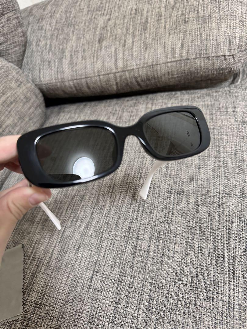 Miu Miu Sunglasses Black/White Square | eBay Miu Miu Sunglasses Black/White Square | eBay