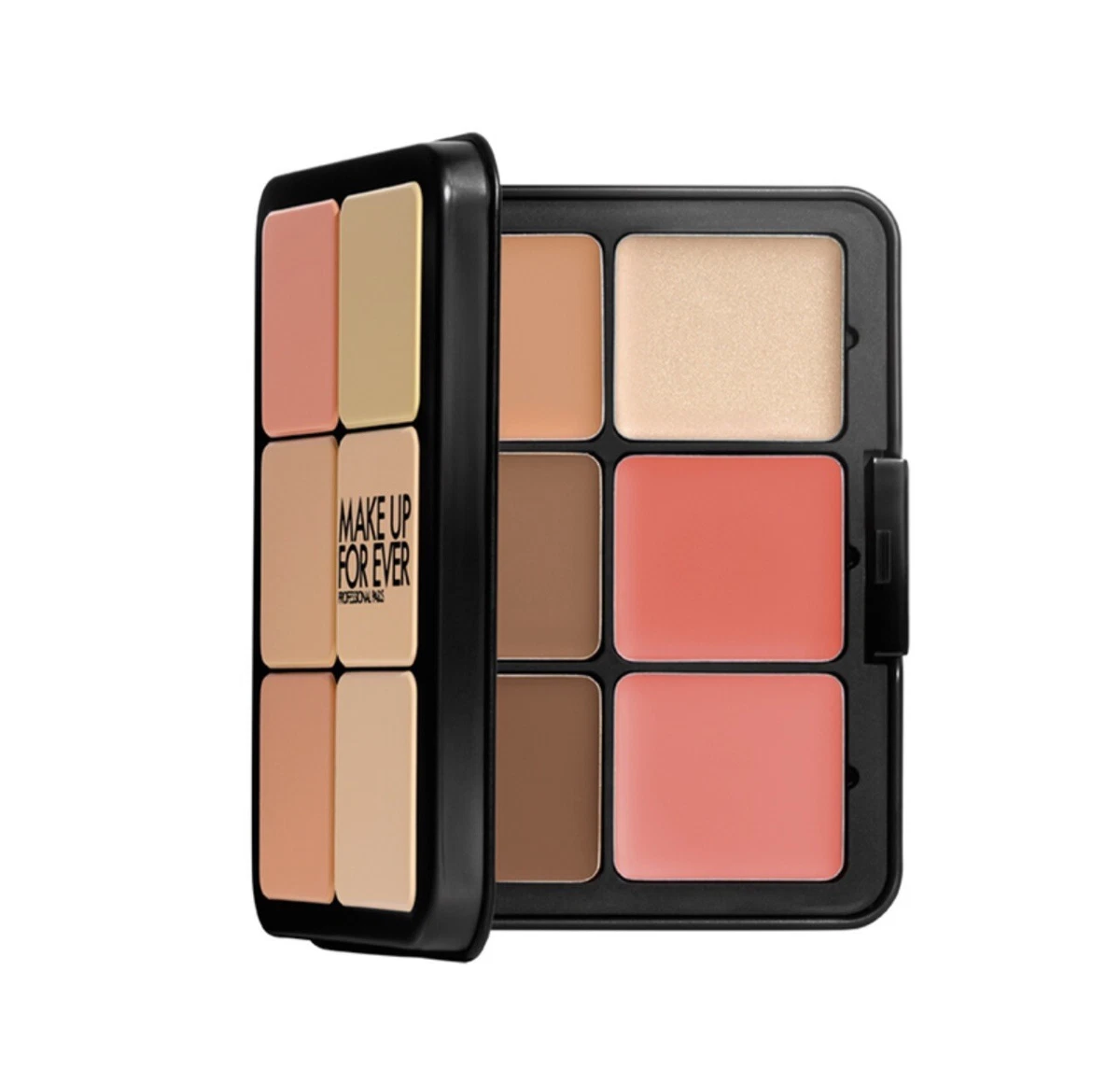 MAKE UP FOR EVER HD SKIN ALL IN ONE FACE PALETTE CREAM FOUNDATION CONCEAL  BLUSH