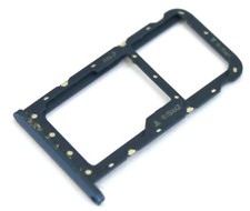OEM HUAWEI P20 LITE ANE-LX3 REPLACEMENT BLUE MICRO SD DUAL SIM CARD TRAY
