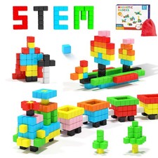 40pcs Magnetic Blocks -Ideal Gifts for 3 4 5 6 Year Old,STEM Learning Toys fo...
