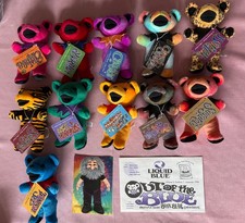 COMPLETE SET OF 11 - 1997 EDITION 1 - GRATEFUL DEAD 7" BEANIE BEAR Collectible