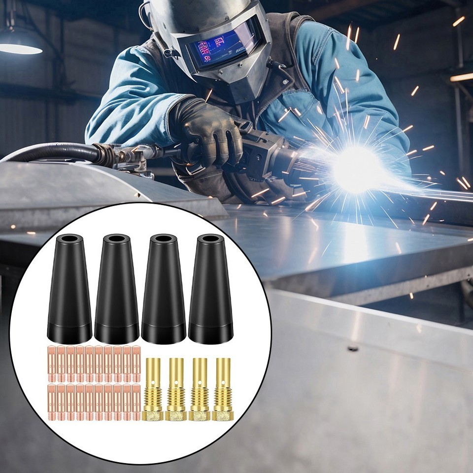 14-tlg. MIG Schweißdüsen Set - 0,9 Mm Kupferspitzen Für Flux Core Schweißgeräte