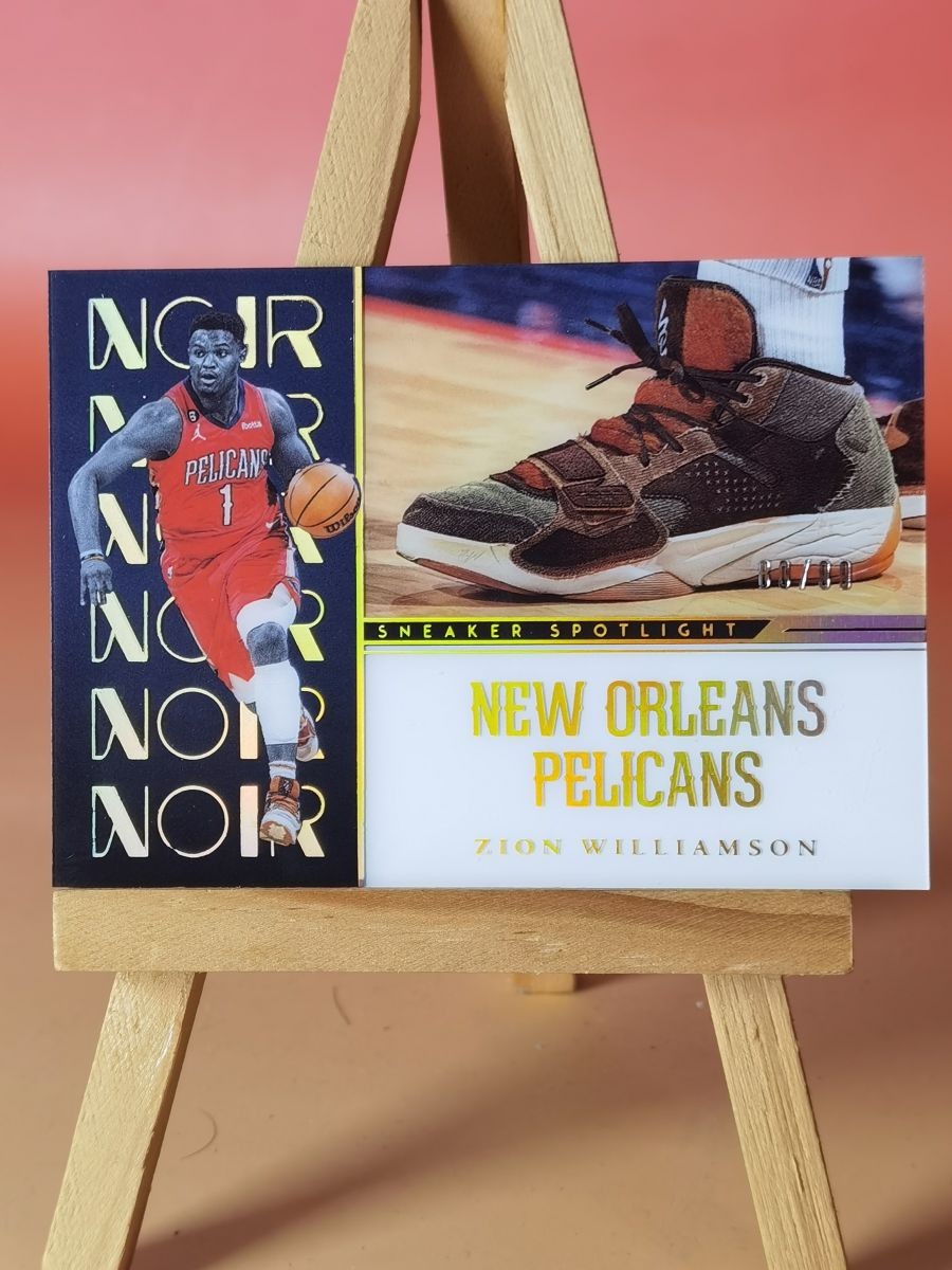 2022-23 Panini Noir Zion Williamson Sneaker Spotlight   /99 #10 Pelicans