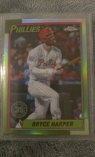 2025 Topps Chrome - 1990 Topps Baseball Bryce Harper #90CB-12