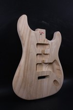DIY SSH electric Guitar Body Replacement Paulownia Unfinished Style Bolt On