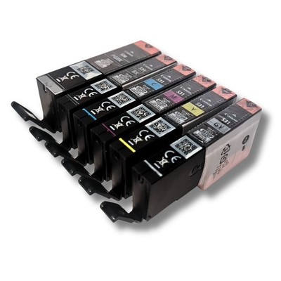 6 Original Canon Druckerpatronen PGI-530 CLI-531 Für Pixma TS8750 TS8751