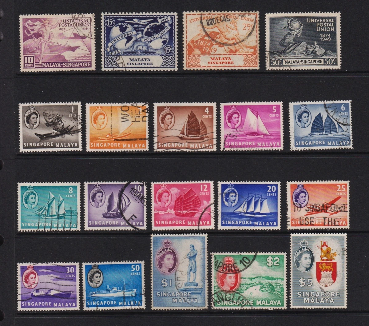 Singapore Stamps (1824-1963) for sale | eBay